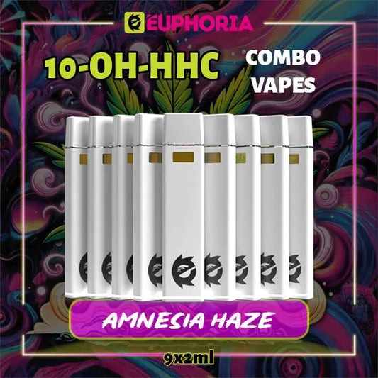 10-OH-HHC Vape 2ml x 9 Amnezia Haze 95% | E-Euphoria
