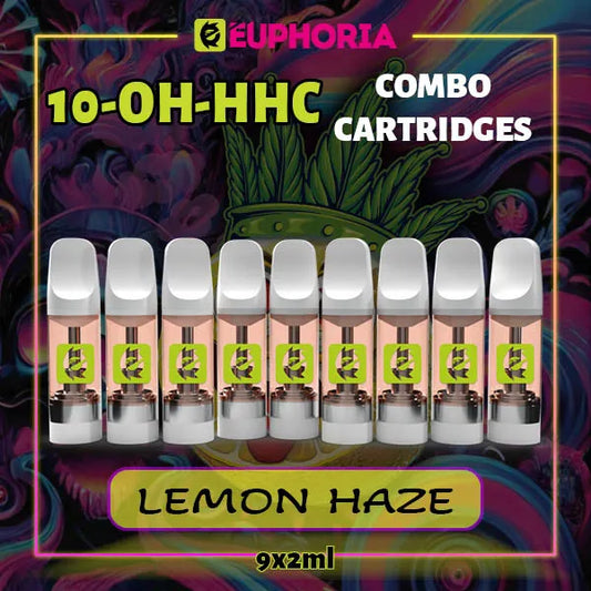 10-OH-HHC Vape Cartridge 2ml x 9 Lemon Haze 95% | E-Euphoria