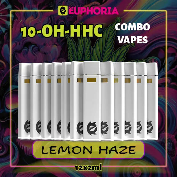 10-OH-HHC Vape 2ml x 12 Lemon Haze 95% | E-Euphoria