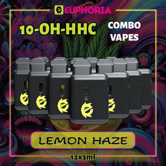 10-OH-HHC Vape 3ml x 12 Lemon Haze 95% | E-Euphoria
