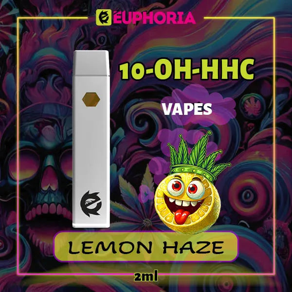 10 OH HHC Vape 2ml Lemon Haze 95% | E-Euphoria